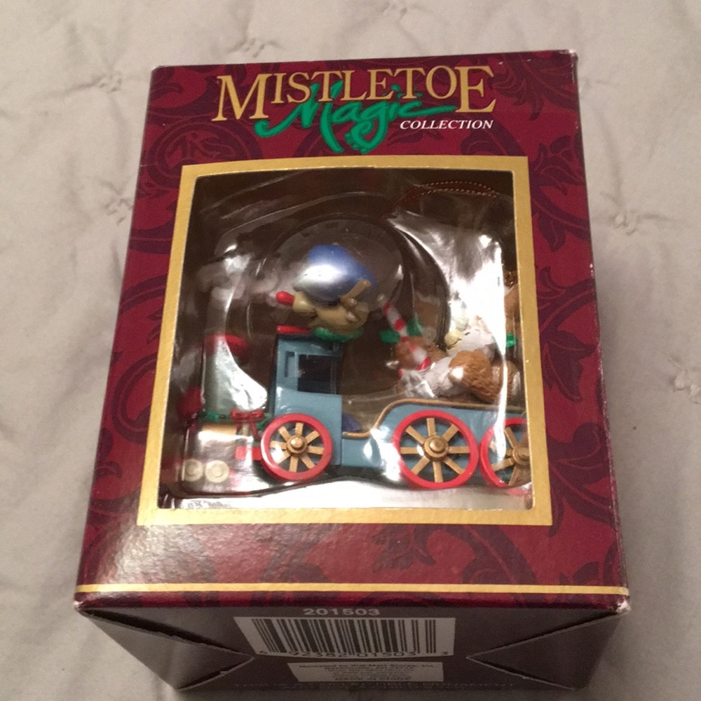 Mistletoe Magic Collection Train Holiday Ornament